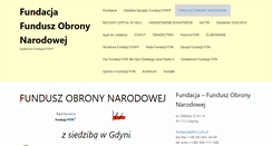 Desktop Screenshot of fon.com.pl
